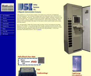 faultrecorder.com: Utility Systems, Inc - Digital Fault Recorders
USI Digital Fault Recorders