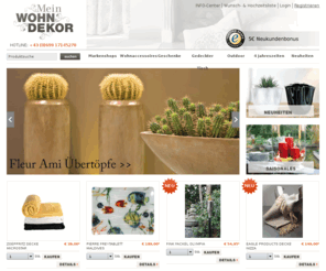 idecoratemyhome.com: Mein Wohndekor - Ihr Wohnaccessoires Online Shop
Wohnaccessoires der Marken Zoeppritz, Fink Living, Fleur Ami, Pierre Frey uvm. ONLINE kaufen. Sie finden bei uns Kerzenständer, Windlichter, Übertöpfe und Pflanzgefäße uvm.