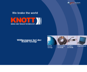 knott-holding.com: Knott Group: Willkommen bei der Knott Group
Die Knott Gruppe produziert Bremssysteme und Fahrwerkskomponenten für Anhänger.
