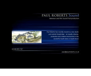 paulroberts.co.uk: Paul Roberts - Bafta Award Winning Television & Film Sound Post-production
Paul Roberts - Bafta award winning dubbing mixer.