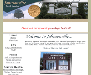 cityofjohnsonville.com: Johnsonville-home
