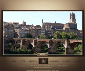 comptoirimmo.com: Immobilier Tarn et Albigeois - Au Comptoir Immobilier à St Juery, Albi, Carmaux
Le spécialiste de l'immobilier du Tarn et de l'albigeois, Au Comptoir Immobilier agence immobilière à St Juery près d'Albi et de Carmaux, vous prpose une sélection de bien immobilier à la vente ou à la location : appartement, maison, villas