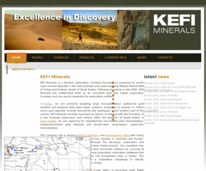 kefi-minerals.com: Kefi Minerals
Kefi Minerals