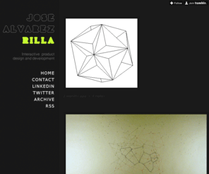 rilla.es: Jose Álvarez Rilla
Interactive product design and development.