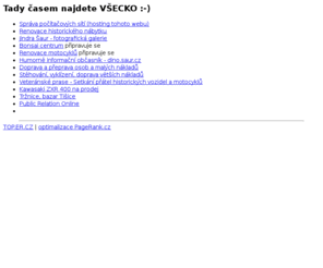 vsecko.net: Tady casem najdete uplne vsechno, teda VSECKO
