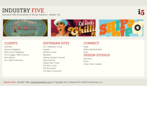 industryfive.com: Industry Five | Innovative Web Development & Design Solutions - Atlanta, GA
Industry Five is a top-notch web development and design company located in Atlanta, GA, that produces innovative and premier websites. Specializing in coding, branding and structure solutions.