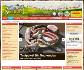 landmetzger-schiessl.de: Landmetzgerei Schiessl - Online Wurst, Fleisch und Leberkäse Versand
Die Landmetzgerei Schiessl versendet schon seit mehr als 35 Jahren bayrische Fleisch- und Wurstwaren.