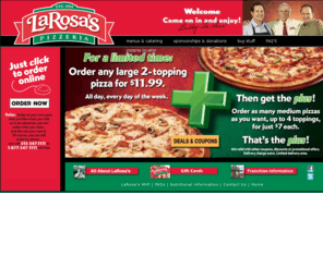 Larosa's pizza coupons cincinnati ohio