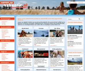 samenopvakantie.nl: Samen op Vakantie
Samen op Vakantie helpt je gezin op weg met tips en adviezen. Maar op onze site vind je ook interviews, ervaringen, verhalen en aanbieders op het gebied van kindvriendelijke vakanties.