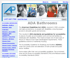 ada-bathrooms.com: ADA Bathrooms, Accessible for Wheelchairs, Disabled
ADA Showers wheelchair accessible disabled universal design ada compliant