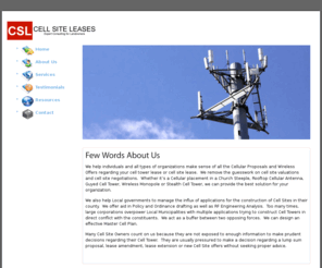 cellsiteleases.com: Cell Tower Leases | Cell Site Lease Experts - Cell Site Leases
Cell Site Lease Experts – Consulting for Cell Tower Lease Negotiations, Cell Tower Lease Buyouts, Cell Tower Lease Extensions and Cell Tower Leases.