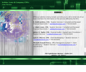 jerkinslowe.com: Jerkins, Lowe & Company, CPA's
