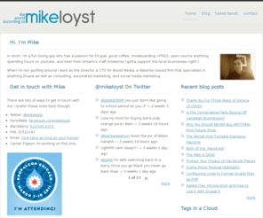 mikeloyst.com: mikeloyst.com
