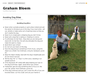 grahambloem.com: Graham Bloem — Certified Dog Trainer
Certified Dog Trainer