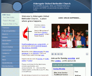 aumcgrace.org: AUMC
Aldersgate United Methodist Church (AUMC) in Bellevue, Washington offers a friendly, safe, and Christian place of worship, fellowship, and outreach for people of all ages and backgrounds.  It's a place where grace happens all the time...