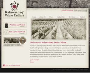 kalawashaqwines.com: Kalawashaq' Wine Cellars - Welcome to Kalawashaq’ Wine Cellars
