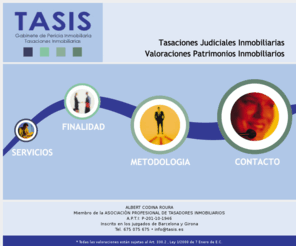 tasis.es: TASIS - Gabinete de Pericia Inmobiliaria - Tasaciones Inmobiliarias
TASIS - Gabinete de Pericia Inmobiliaria. Tasaciones Inmobiliarias.