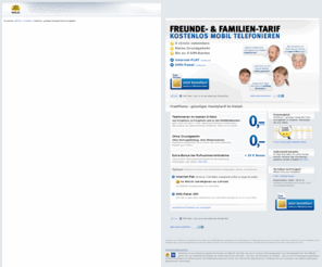 free-phon.biz: WEB.DE FreePhone - günstiger Handytarif ohne Grundgebühr
0 ct/min von FreePhone zu FreePhone, 9,9 ct in andere dt. Netze / SMS und kostenlose Surf-Flat. Günstiger Handytarif ohne Grundgebühr - jetzt informieren!