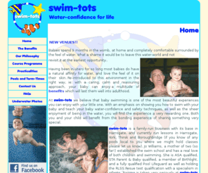 swim-tots.com: swim-tots
Baby and toddler swim school with lessons programmed in Harrogate and York. Friendly and personal classes, combining progressive practices with lots of fun, songs and games, designed especially for babies and toddlers, from birth right through to independent swimming.