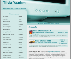 tildayazilim.com: Tilda Yazılım - Stok Cari Fatura Kasa - Kullanımı En Kolay Ön Muhasebe Programı
