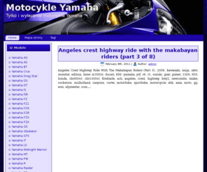yamahamoto.info: Motocykle Yamaha
Tylko i wyłącznie o motocyklach Yamaha 