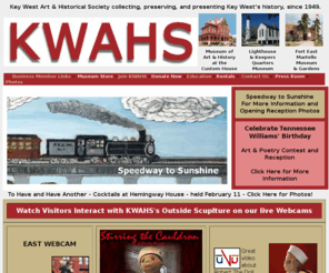 kwahs.com: Key West Art and Historical Society - Custom House, Lighthouse Museum, Fort East Martello Museum
Key West Art and Historical Society presents the Key west Custom House, East Martello Towers and Key West Lighthouse Museum and Florida Antiques Show and Robert the Doll