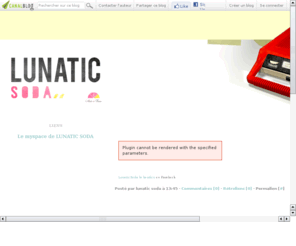 lunatic-soda.com: Lunatic soda
Le site de Lunatic soda