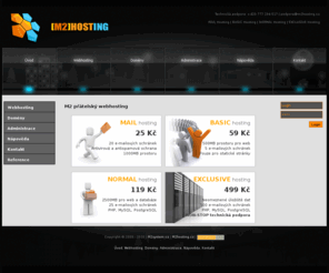 m2hosting.cz: Úvodní stránka - M2hosting | Přátelský webhosting
Přátelský webhosting se dokáže hravě přizpůsobit vaším požadavkům