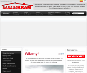 pwkram.com: Witamy!
KRAM - Przedsiębiorstwo Wielobranżowe, Krzysztof Suchocki. Materiały budowlane - Suwałki, Olecko, Gołdap.
