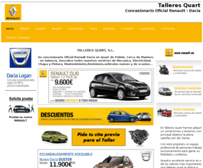 talleres-quart.com: TALLERES QUART POBLET - VALENCIA - CONCESIONARIO - RENAULT - DACIA
