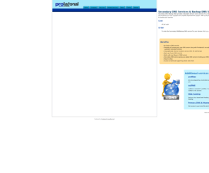 backup-dns.co.uk: Secondary DNS Services & Backup DNS Services
Prolateral Consulting provide IT security services and hosted messaging security tailored to your business through a network of partners to SMEs and Corporate clients