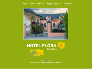 besenovaflora.sk: Hotel Flóra, Bešeňová
Hotel Flóra Bešeňová.