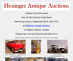 carcrazy.ca: Heninger Antique Auctions
