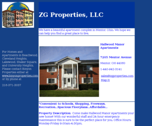 bestmentorapartments.com: ZG Properties, LLC
Binyon Propeties, LTD.