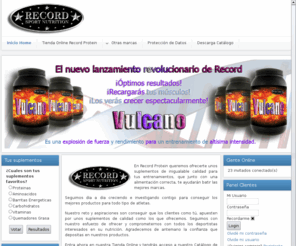 recordprotein.com: Record Protein - Nutrición Deportiva - Record Protein - Nutrición Deportiva
Nutrición Deportiva, proteinas, culturismo