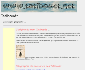 tatibouet.net: Tatibouët
tatibouët / tatibouet