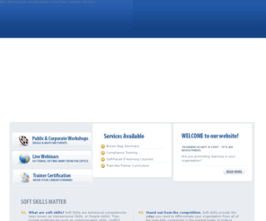 thetrainingadvantedge.com: Welcome to the Training AdvantEdge | Soft Skills Workshops | E-Learning | Downloadable Courseware | Free Training Material | Free Icebreakers and Energizers |
