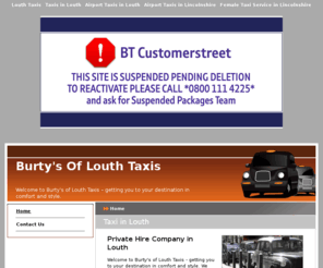 louthtaxis.co.uk: Louth Taxis : Burty's Of Louth Taxis
For a Private Hire Company in Louth offering Airport Taxis in Louth try Burty’s of Louth Taxis