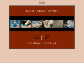 mstaerz.com: Atelier/Startseite
Die Kunst mit Stuck. Wappen, Säulen, Lampen, Vasen u.v.m. werden im Atelier entworfen und angefertigt.