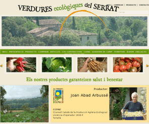 verduresdelserrat.com: VERDURES ecológiques del SERRAT
Els nostres productes garanteixen salut i benestar