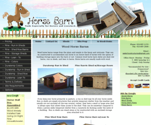 woodhorsebarns.net: Waterloo Horse Barns | Quality Horse Barns
Quality Built Horse Barns are built by Experienced Craftsman from Lancaster County Pa. Our Horse Barns are crafted from the finest materials available!