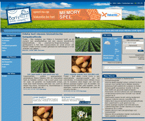 bartspotatocompany.com: Welkom op Barts Potato Company
Bart's Potato Company diversifieert en breidt uit door in te spelen op nieuwe trends en groeimarkten. Het bedrijf verbouwt, levert aardappelen en aardappel producten, voorziet een uitgebreid assortiment aan uien, groenten en fruit.Wereldwijd wordt dagelijks van onze producten genoten
