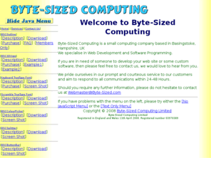 byte-sized.com: Byte-Sized Computing
Byte-Sized Computing Java Outline Applet & Keyboard TrueType Font