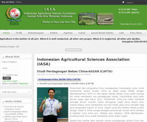 iasa-pusat.org: Indonesian Agricultural Sciences Association (IASA)
IASA PUSAT - Indonesian Agricultural Sciences Association