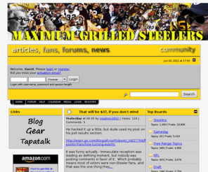maximumgrilledsteelers.com: Maximum Grilled Steelers
My Community