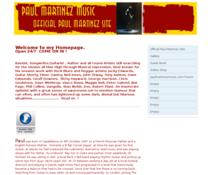 paulmartinezmusic.com: Paulie Martinez Music Ace Bass Guitar Player Writer Author. - Official Paul Martinez Site
Welcome to my Homepage. Open 24/7&nbspCOME ON IN&nbsp!&nbsp Ace Bass Guitarist,&nbspAuthor and all round Artiste still searching for the elusive all time High through Musical expression. Best known for his session work with Rock Blues and Reggae artists Jacky Edwards, Guitar Shorty, Elmer Gantry, Neil Innes, John Otway, Tony Ashton, Dave Edmunds, Geoff Downes,&nbsp Richy Hayward, George Harrison, Chris Goulstone,&nbspDave Winth