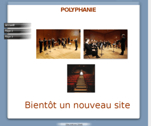 polyphanie.com: POLYPHANIE
Polyphanie est un orchestre dirigé par François Merlin.