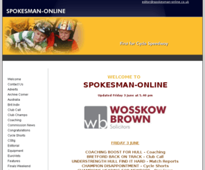 spokesman-online.co.uk: Welcome
Welcome