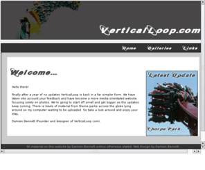 verticalloop.com: Vertical Loop
Vertical Loop Rollercoaster dream page