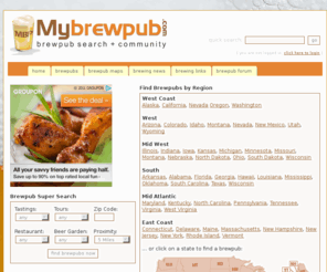 mybrewpub.com: MyBrewpub - pub profiles, brewing news and brewpub profiles
MyBrewpub is the easiest place to find brewpub information, brewing news, details on breweries and pubs and more. MyBrewpub is your guide to brewpubs in the US.